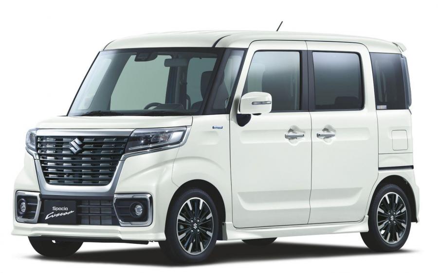 Suzuki Spacia Custom Hybrid XS Turbo (MK53S) (JP) '2017